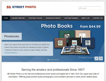 Tablet Screenshot of 86streetphoto.com